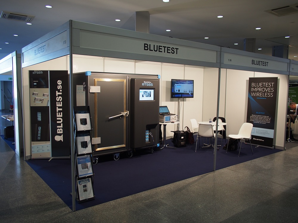 Bluetest booth