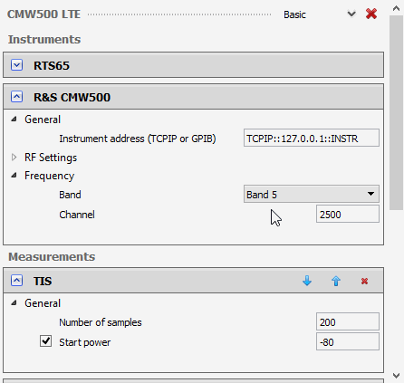 Select basic or advanced UI